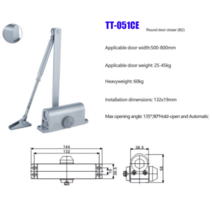 TT-051CE Hydraulic Door Closer