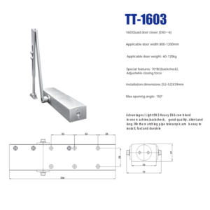 TT-1603 Hydraulic Door Closer