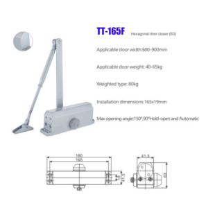 TT-165F Hydraulic Door Closer
