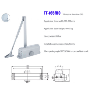 TT-165FBC Hydraulic Door Closer