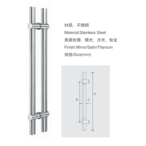 TT-2007 Glass Door Handle