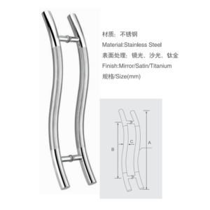 TT-2009 Glass Door Handle