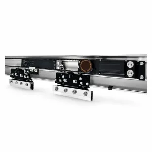 THETOP TT-160 automatic sliding door operator rail and hanging wheels on a white background