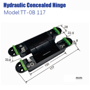 Hydraulic Concealed Hinge Model:TT-0B 117