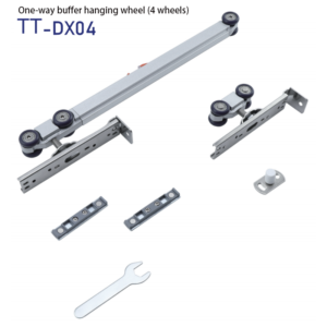 Silent Sliding Door Hydraulic Hanging Wheel  TT-DX04