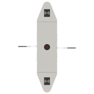 ZKTeco FBL4200 Pro Additional-Lane Flap Barrier