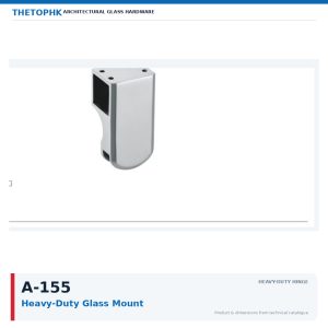 A-155 Heavy-Duty Glass Mount