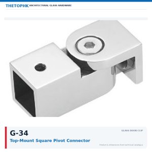 G-34 Top-Mount Square Pivot Connector