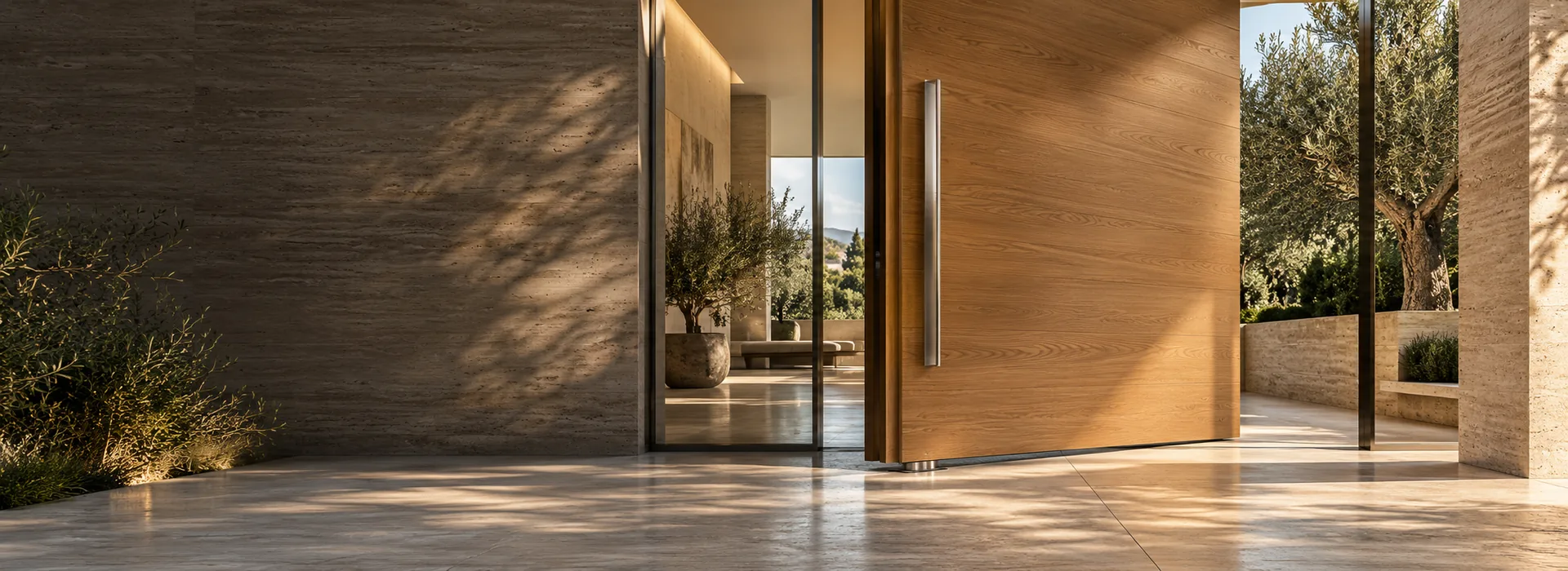 THETOP door hardware and access control solutions for modern entrance projects
