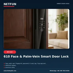 NF-610 Face & Palm-Vein Smart Door Lock