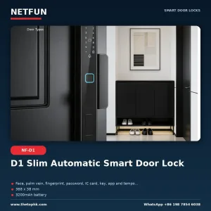 NF-D1 Slim Automatic Smart Door Lock