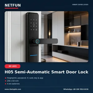 NF-H05 Semi-Automatic Smart Door Lock