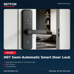 NF-H07 Semi-Automatic Smart Door Lock