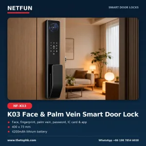 NF-K03 Face & Palm-Vein Smart Door Lock