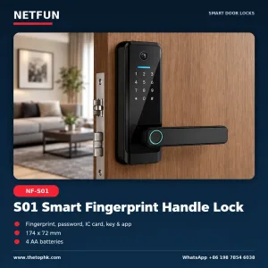 NF-S01 Smart Fingerprint Door Lock