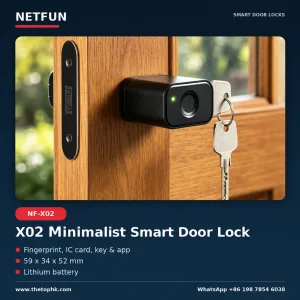 NF-X02 Minimalist Smart Door Lock