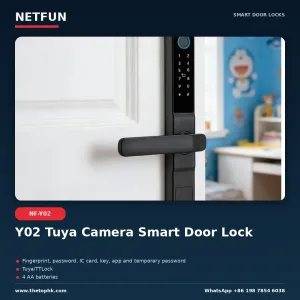 NF-Y02 Tuya Camera Smart Door Lock