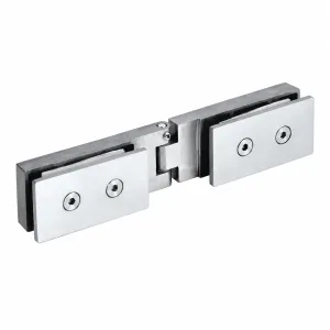 A-133 Heavy-Duty Glass-to-Glass Free Hinge on a white background