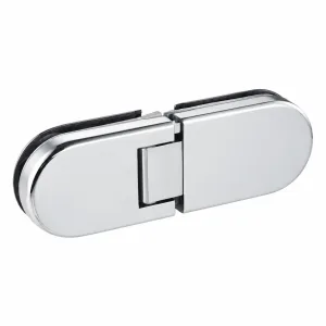 A-150 Heavy-Duty Semicircular Glass-to-Glass Hinge