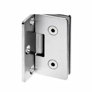 A-163 Adjustable 80 Series Compact Glass Clamp on white background
