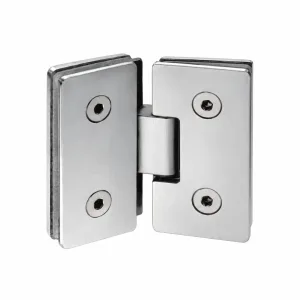 A-165 Offset Glass-to-Glass Compact Clamp on white background