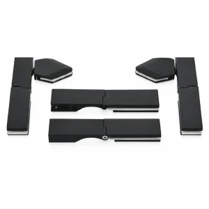 A-173 Multi-Component Modular Hinge Set on a white background