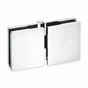 A-175 Square Glass-to-Glass Free Hinge on a white background