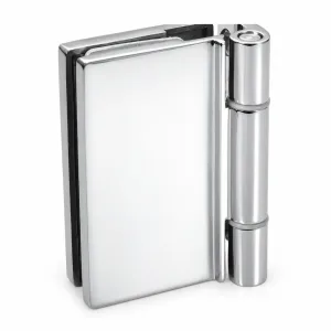 A-177 Cylindrical Glass-to-Glass Free Hinge on a white background