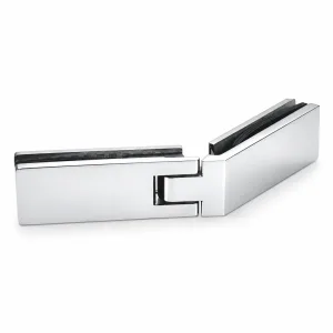 A-179 90-Degree Glass-to-Glass Free Hinge on a white background