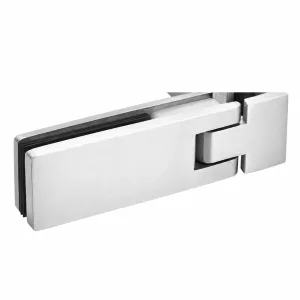 A-185 Right-Angle Glass-to-Wall Free Hinge on a white background