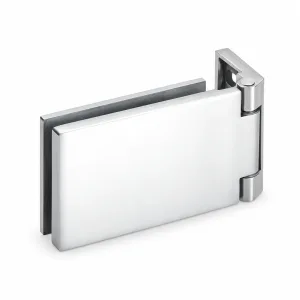 A-188 90-Degree Glass-to-Wall Free Hinge on a white background