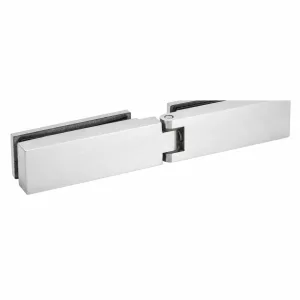 A-189 Extra-Long Inline Glass-to-Glass Free Hinge on a white background