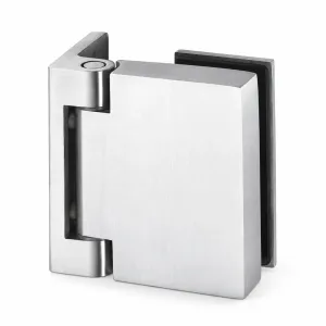 A-193 Side-Mount Glass-to-Wall Free Hinge on a white background