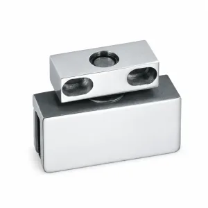 A-194 Compact Top-Pivot Glass Door Free Hinge on a white background
