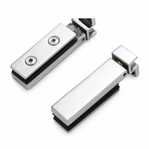 A-210 Compact Pivot Glass-to-Wall Free Hinge on a white background