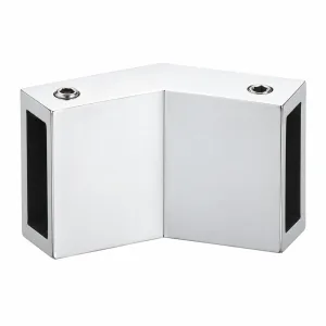 C-14 Inside-Corner Support-Bar Connector 10 x 30 mm on white background