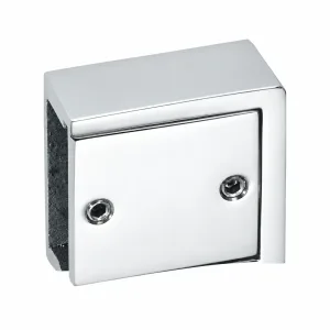 C-25 Square End Bar Connector on white background