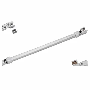 C-30 Adjustable Shower Support-Bar Kit on white background