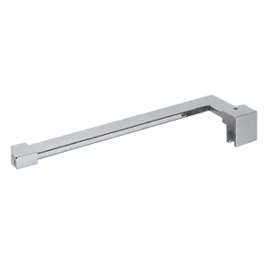 C-32 600 mm Angled Shower Support Bar on white background