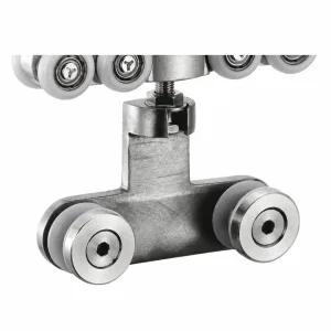 D-11 Cross-Arm Four-Wheel Door Roller on white background