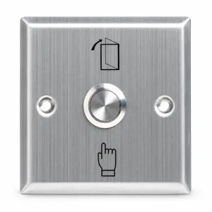 ES02 86x86mm Stainless Steel Exit Switch