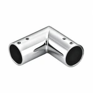 F-06 90-Degree Round-Tube Elbow on a white background