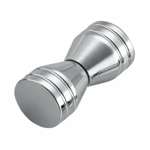 F-17 Tapered Double-End Tube Connector on a white background