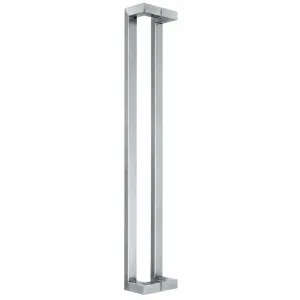 TT-2003 stainless steel glass door pull handle on a white background