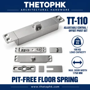 TT-110 100 kg Adjustable Central Offset Pivot Set