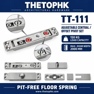 TT-111 150 kg Adjustable Central Offset Pivot Set