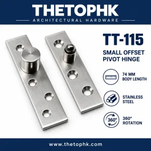 TT-115 Small Offset Pivot Hinge 74 mm