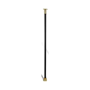 950 mm Square Head Black and Gold Stair Baluster - Plain