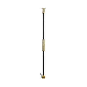 950 mm Square Head Black and Gold Stair Baluster - Geometric Sleeve