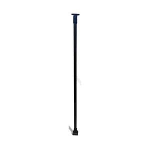 950 mm Square Head Black Stair Baluster - Plain